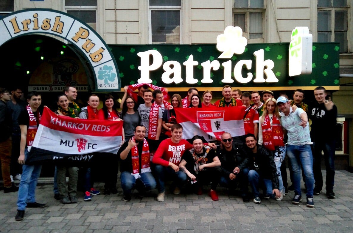 Всеукраинский сбор болельщиков «Манчестер Юнайтед» в Харькове