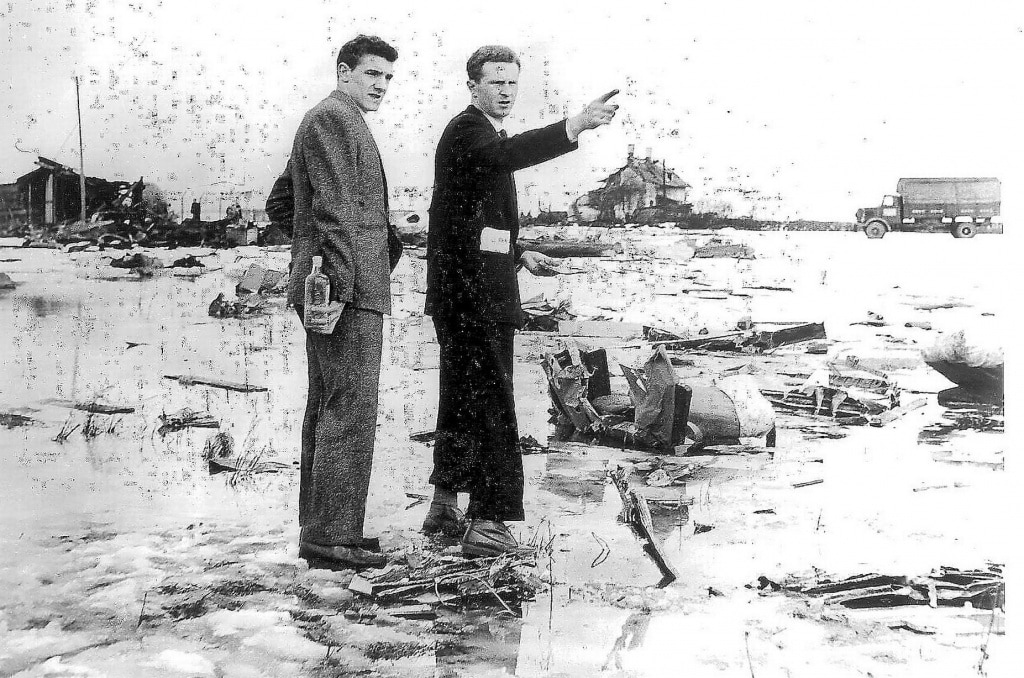 Билл Фоулкс и Гарри Грегг