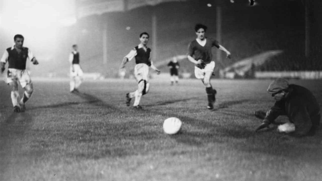 В 1956 году «Юнайтед» разгромил «Андерлехт» со счетом 10-0