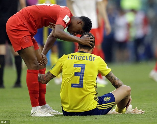 Линделеф пожелал Англии победы на чемпионате мира 2018