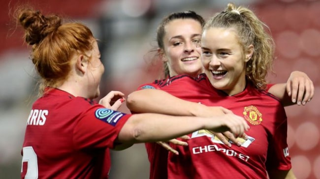 Женская команда «Юнайтед» обеспечила себе выход в Суперлигу