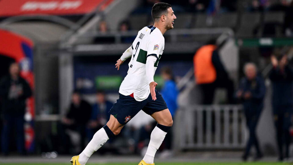 Далот забил свои первые голы за сборную Португалии