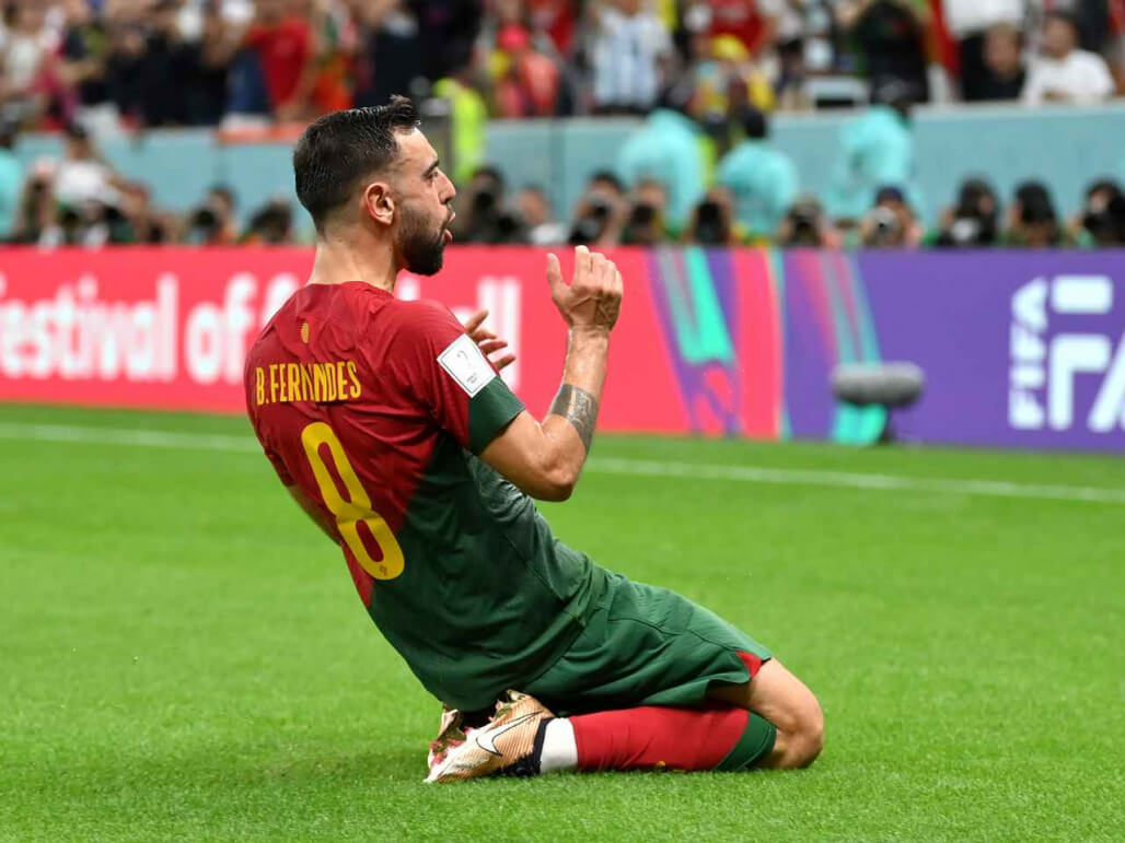 Дубль Фернандеша вывел Португалию в 1/8 финала чемпионата мира