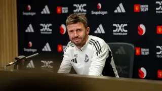 Пресс-конференция Каррика перед встречей с «Эвертоном»